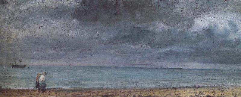 John Constable Brighton Beach 12 june 1824 France oil painting art